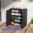 Outdoor 34.3"W x 36.2"H Plastic Vertical Storage Shed With One Shelf-113691981