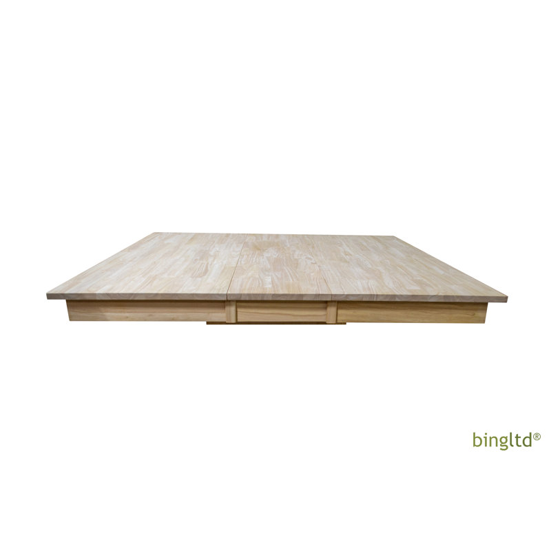 bingltd - L 54 po x l 42 po Ember rassemblant un plateau de table papillon non fini seulement SANS BASE