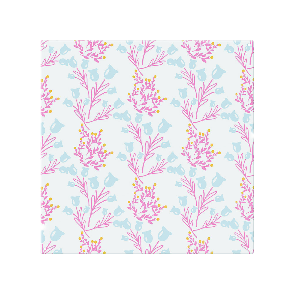 Flower Design Splash Back
