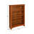 Malani 36" H Solid Wood Classic Bookcase-445092553-446278025