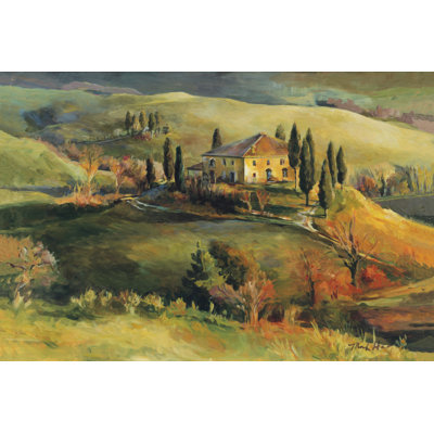 «Tuscan Hillside» par Marilyn Hageman - Peinture