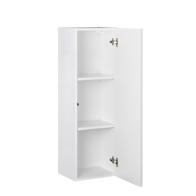 New York Engineered Wood Wall Mounting Bathroom Cabinet, White