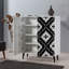 Aleshanee 4 -Door 4 -Shelf