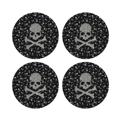Vegan Leather Round Placemats