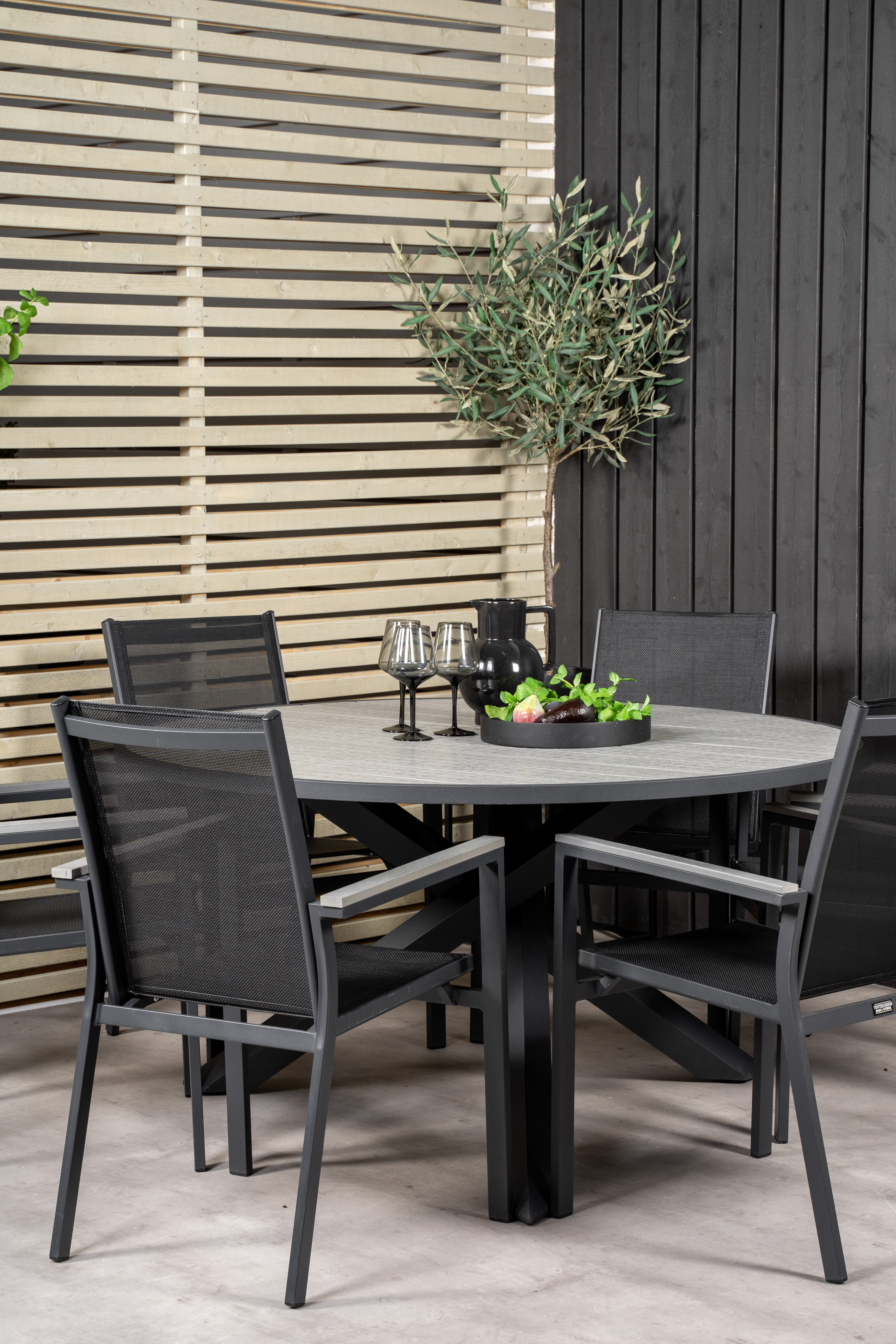Dakota Fields Akia Round 7 Piece - 6 - Person 140Cm L Dining Set ...