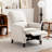 Arlan Modern Design Fabric Upholstered Push Back Recliner-278331171
