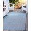 Tapis intérieur / extérieur bleu / ivoire Lithonia-37979842