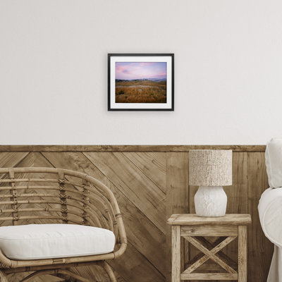 «Morning Light», impression encadrée sous verre et roches, design par Jim Becia