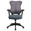 Chaise de bureau ergonomique à haut dossier avec accoudoirs réglables Siwar-16286223
