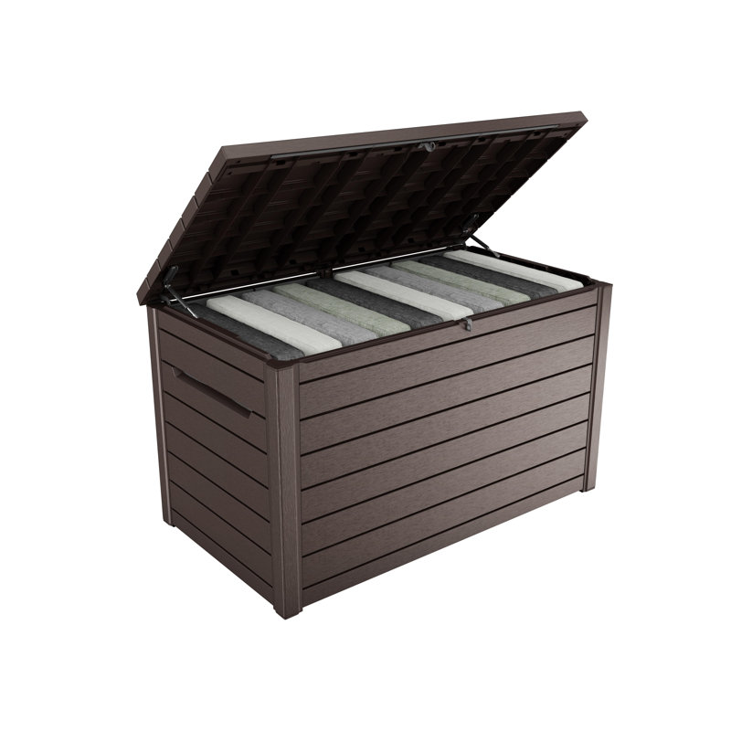 Ontario 870 L Resin Storage Box, Dark Brown