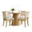5 - Piece Pedestal Dining Set