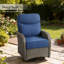 Ensemble de 3 chaises de patio pivotantes en osier de 3 po avec tables d'appoint-1059860360-1059860363
