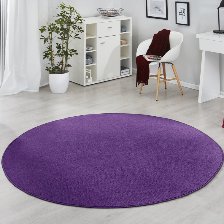 Fancy Purple Rug