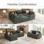 Canapé-lit modulaire en U avec espace de rangement Anureet-125402456-125402460-125402461