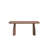 Hadasa Walnut Finish Dining Table