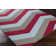 Tapis gris/cerise à la surface géométrique Greer