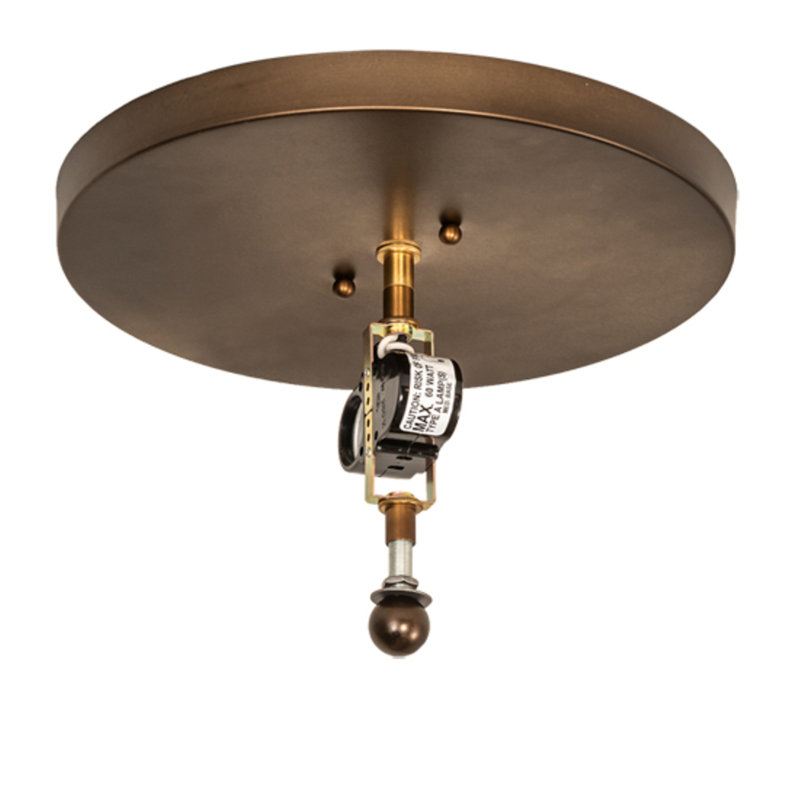Bass and Pike 2 - Light Semi Flush Mount
