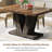 47" Farmhouse Dining Table For 4-6-1500529163