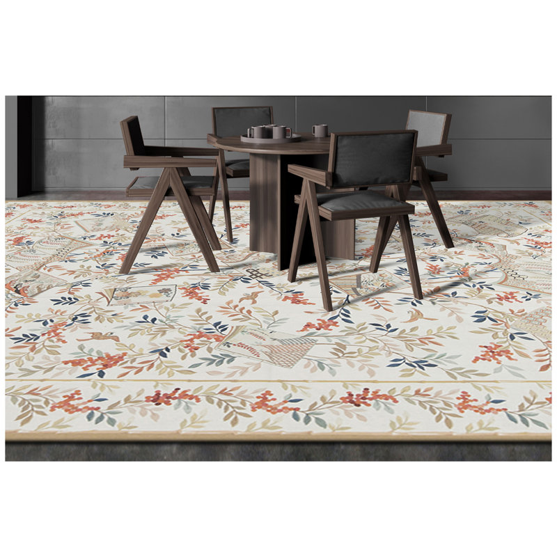 Aubusson Renaissance Wool Oriental Area Rug