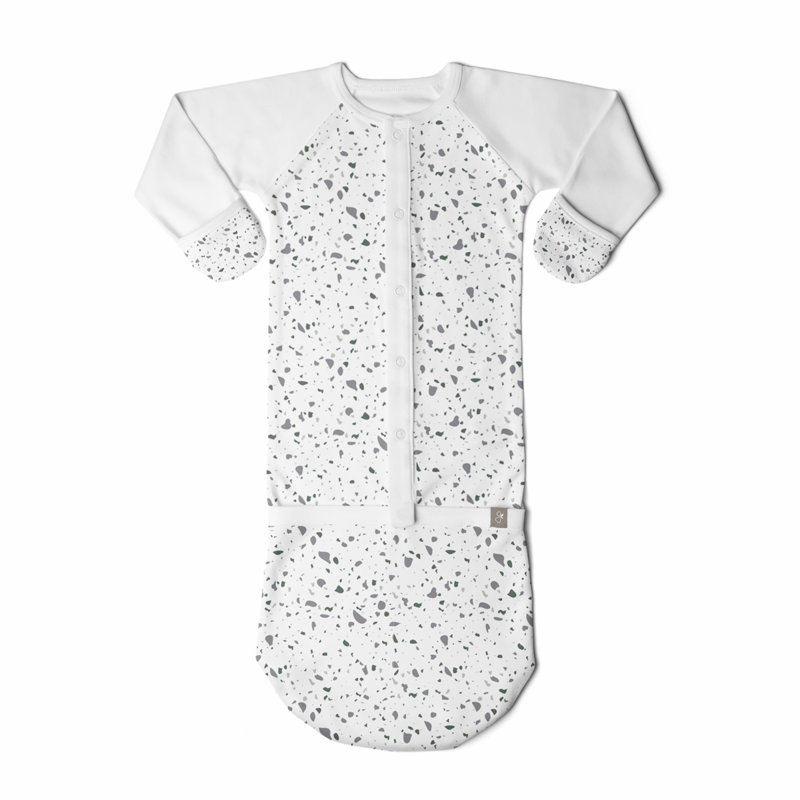 Cotton Blend Swaddle, 0-3 Months