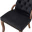 Chaise de salle à manger en velours rétro American Traditional-1807271915