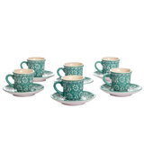 Hand Painted Ceramic Espresso Cup