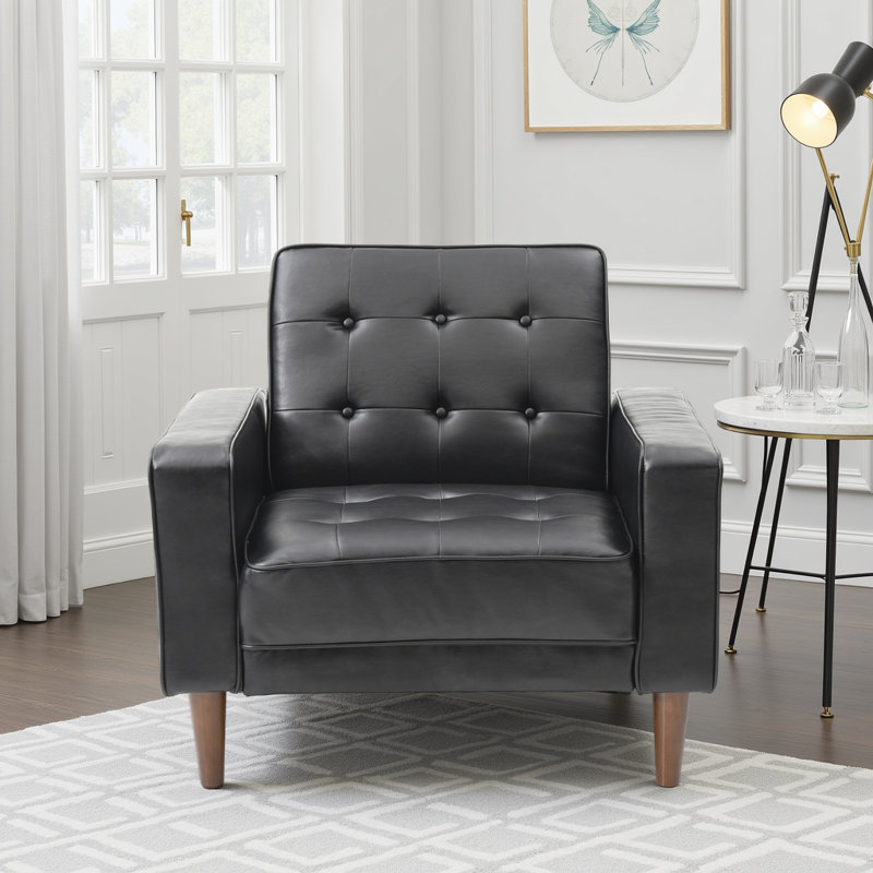 Fauteuil lit Botkyrka, Tissu noir
