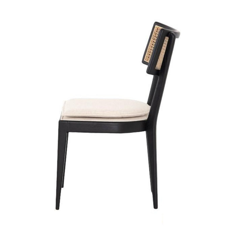 Fauteuil à oreilles noir