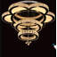 W24 "Big Flower Modern Lustre en cristal 3000-6000K Luminaires de gradation-1855762826