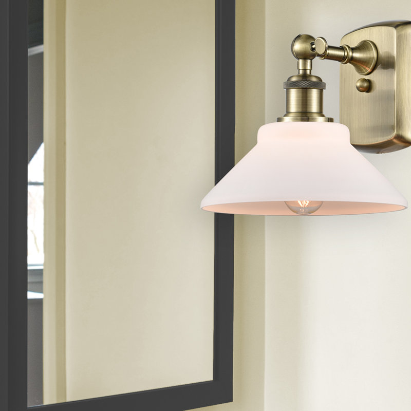 Wenzel Armed Sconce, LED, Matte White