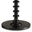 Table d'appoint Acton, finition noire-1019362855