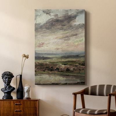 Paysage rétro CCIX - galerie Cavas sur mesure