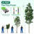 24FT Manual Pole Saw Tree Trimmers Long Handle Pruner Set-112401259