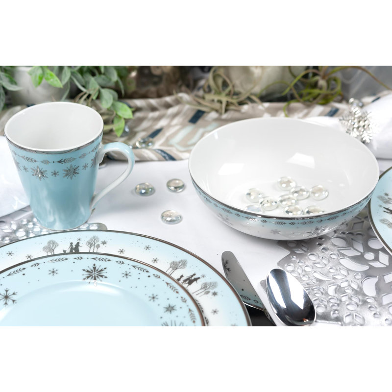 Ceramic Dinnerware Set 4 Piece - Service for 4