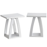 Set Of 2 End Table With Storage