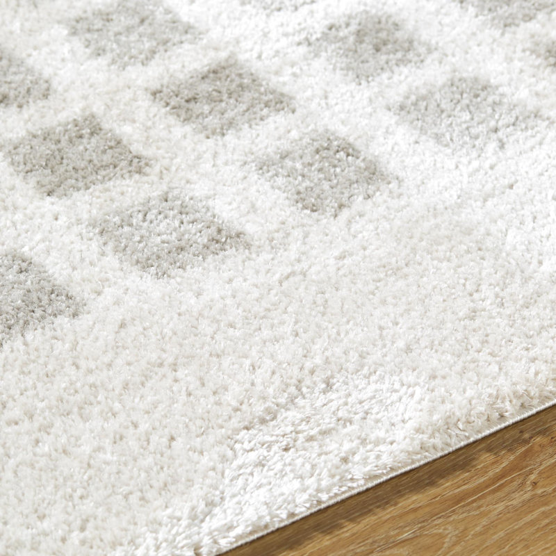 Kyro Washable Geometric Indoor Rug, Rectangle 7'10" x 10'