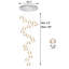 25 - Light Dome Crystal Chandelier-1330855563