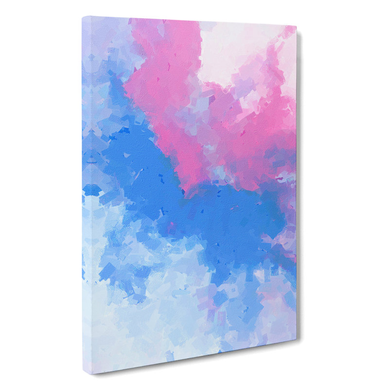 Flowing Out Abstract - Wrapped Canvas, 60cm H x 40cm W x 3cm D
