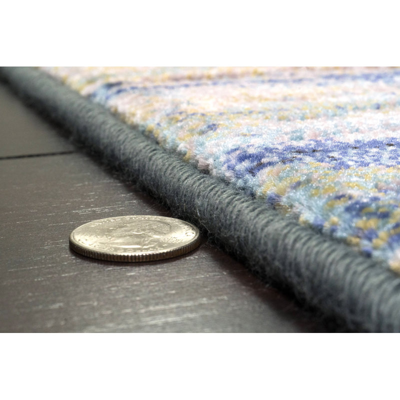 Goyette Geometric Indoor Rug, Rectangle 6'7" x 9'6"