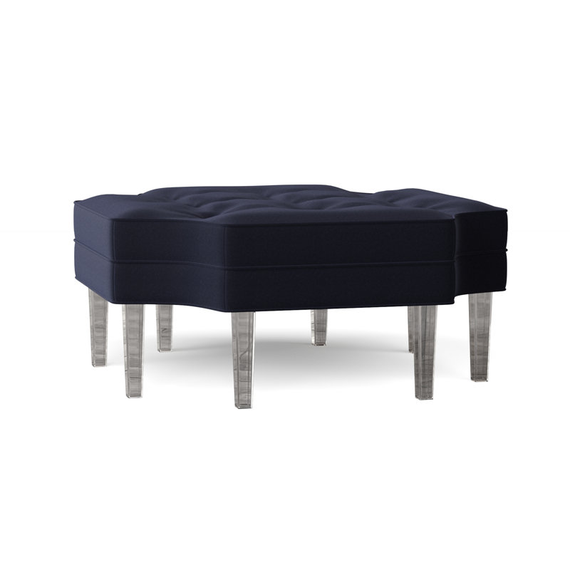 Harlow Upholstered Ottoman, Margaret Uniform