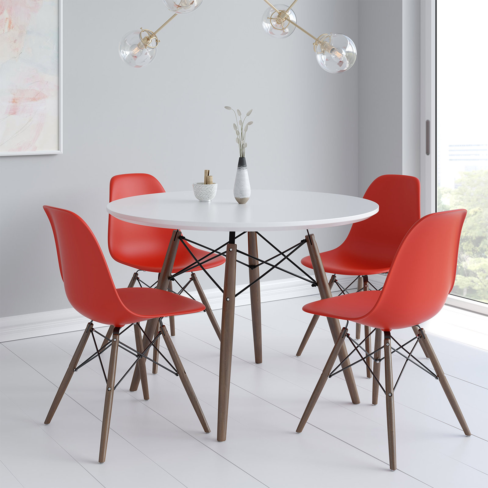 Jordan Side Chair, Brown, Walnut