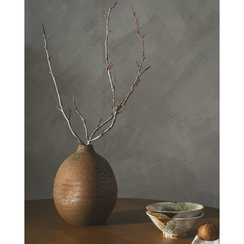 Jenneifer Vase, 12" H x 8.6" W x 8.6" D 