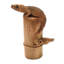 Sculpture tokek on a log Freelon