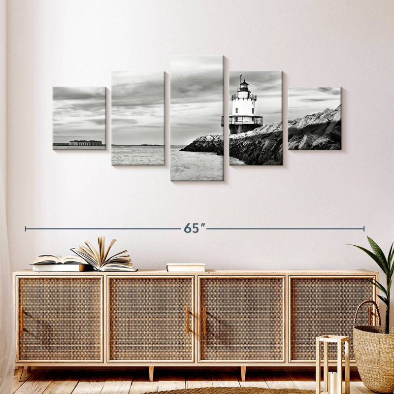 Spring Point Ledge Lighthouse, 24" H x 55" W