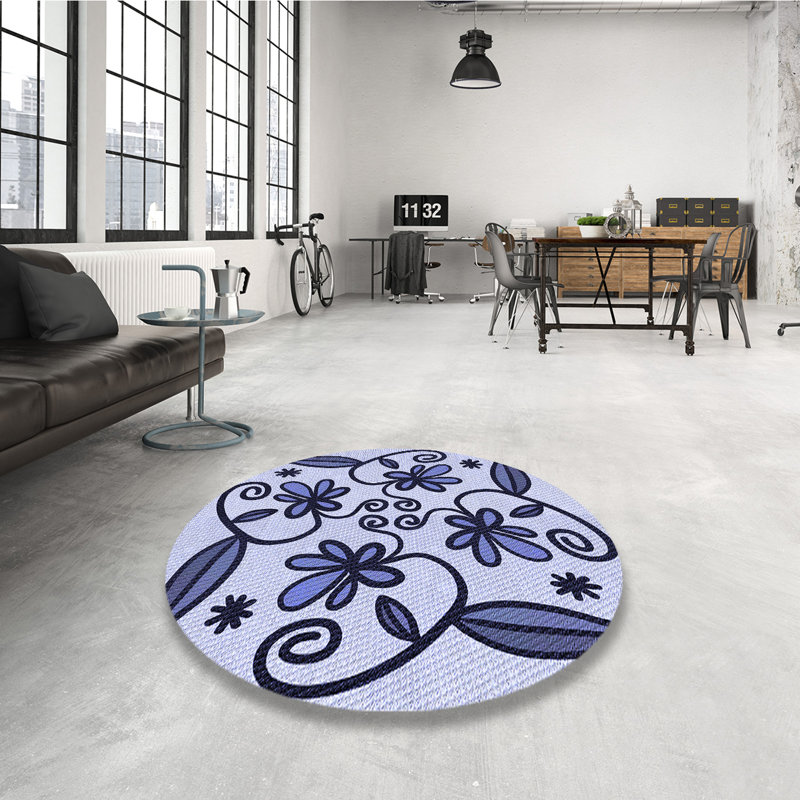 Indoor Rug, Round 4'