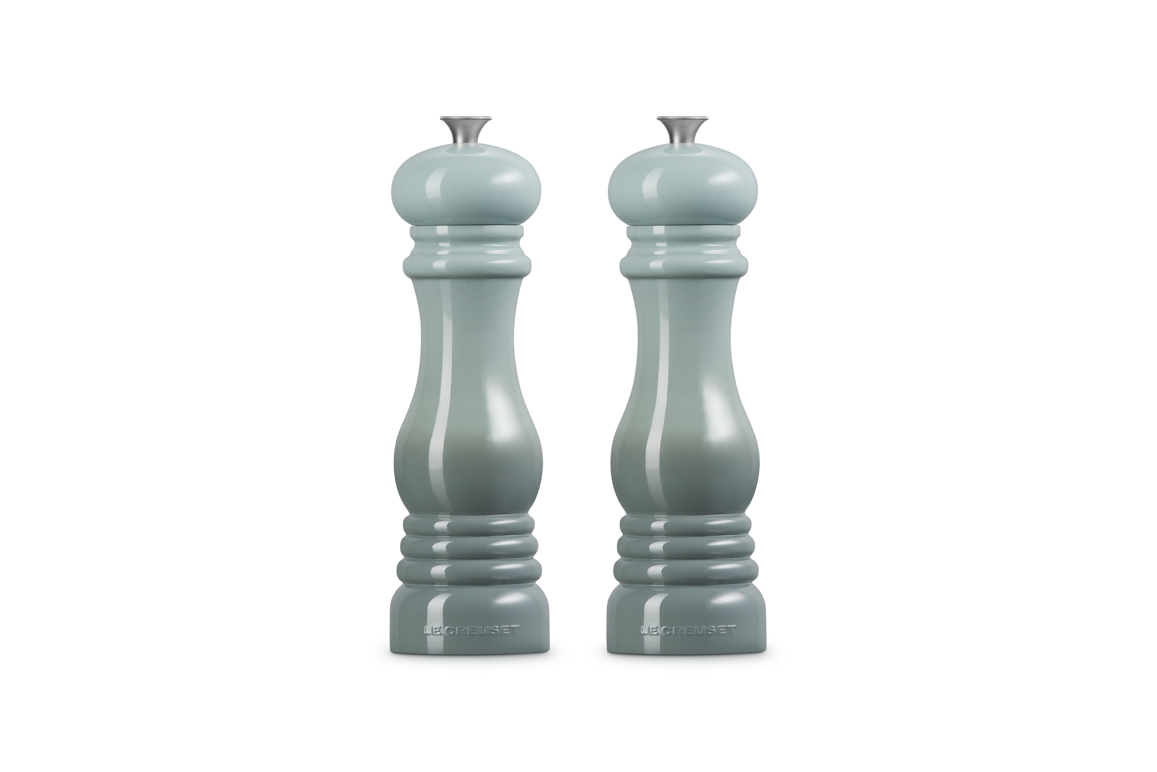 Le Creuset Acrylic Classic Salt And Pepper Mill Set 8 In. Sea Salt & Reviews | Wayfair