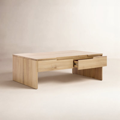 Rosita Oak Wood Coffee Table