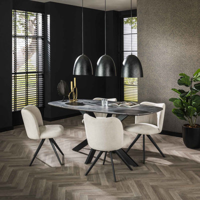 Schwerin Oval 180cm L Dining Table