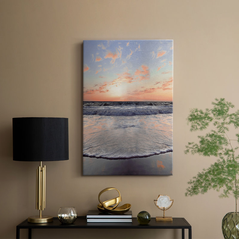 Blush Dusk II -Gallery Wraraped Cavas, H 48 po x l 32 po
