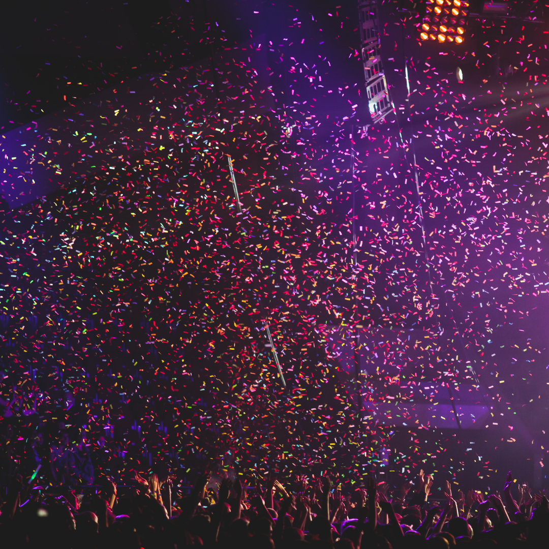 View Of Rock Concert Show von Nikolay Tsuguliev - Leinwandbild